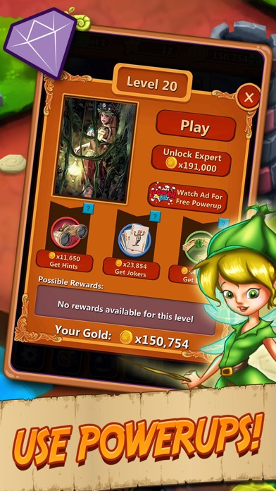 Solitaire Elven Wonderland screenshot 5