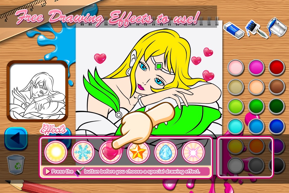 Amazing Princess Coloring In screenshot 2
