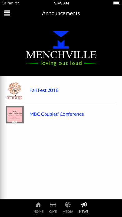 Menchville Baptist Church screenshot 3