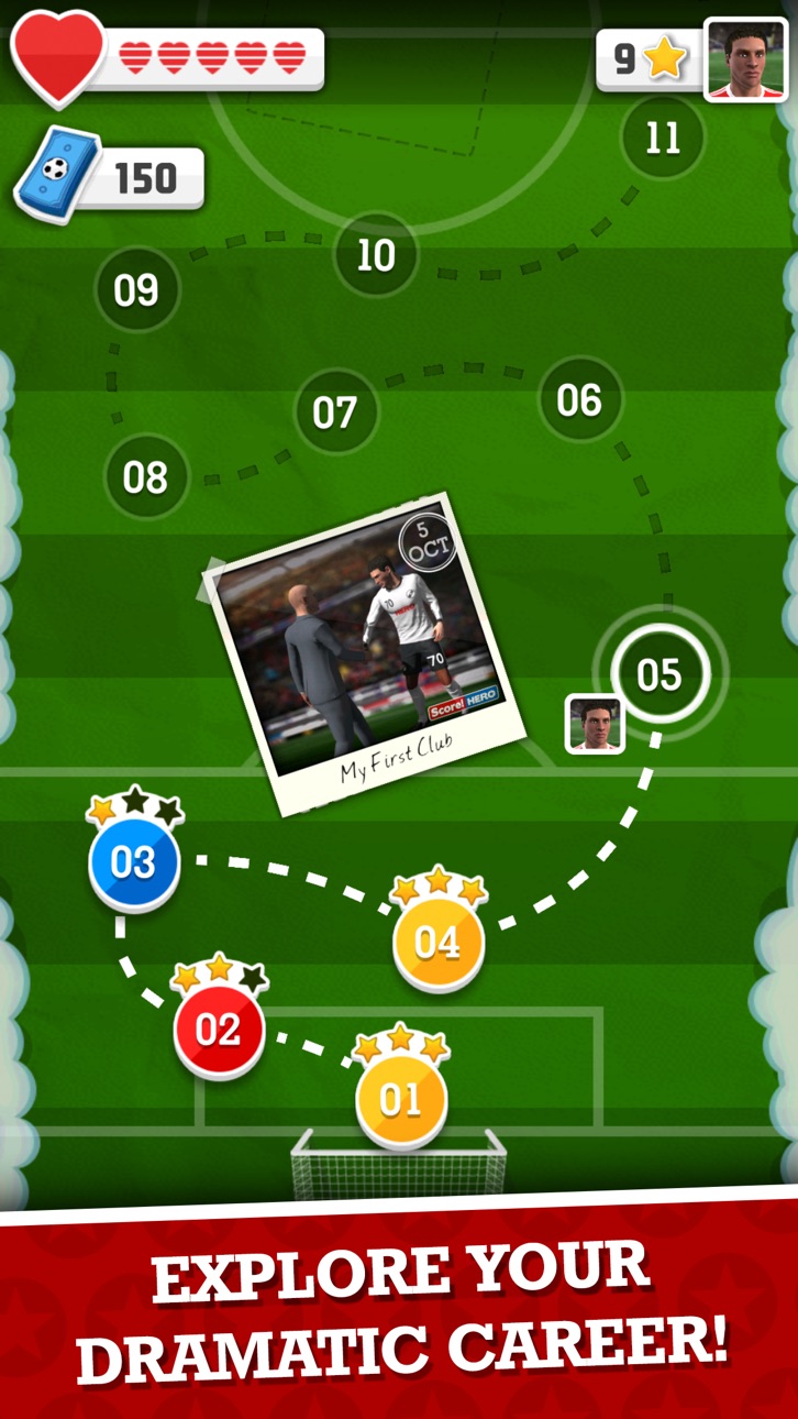 Score! Hero - Free Hack screenshot 4 - iOS game interface