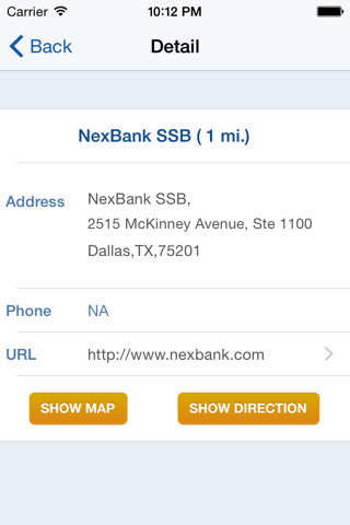 ICBA Community Bank Locator screenshot 3