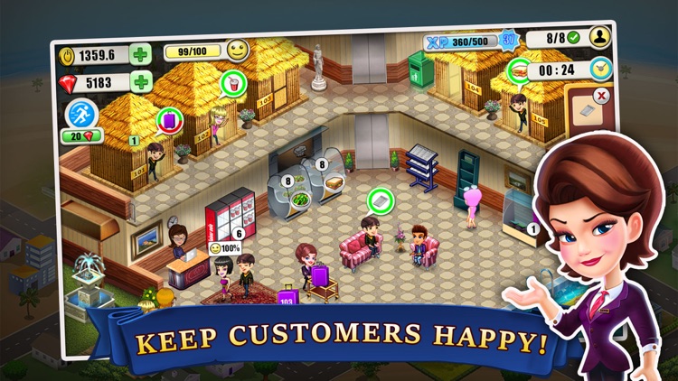 Resort Tycoon-Hotel Simulation
