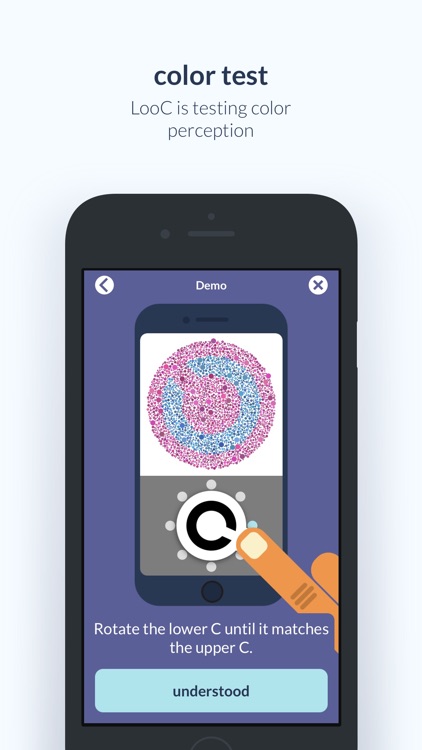 LooC - Mobile eye test screenshot-3