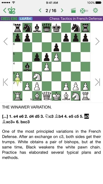 Chess Tactics in French Def.