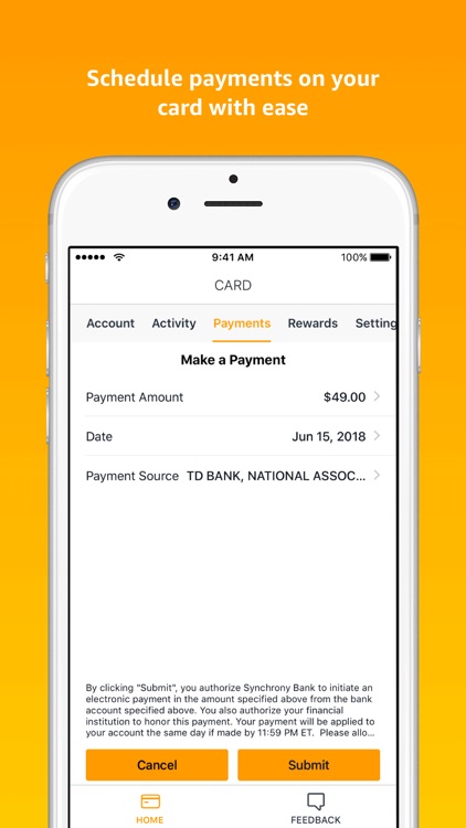 Amazon Store Card screenshot-3