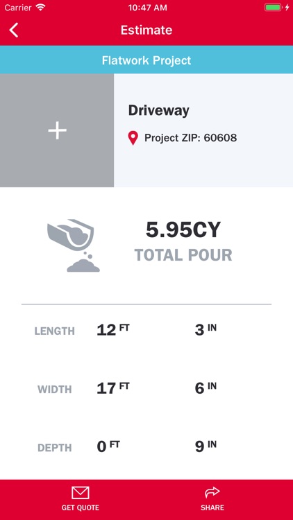 Ozinga Concrete Calculator