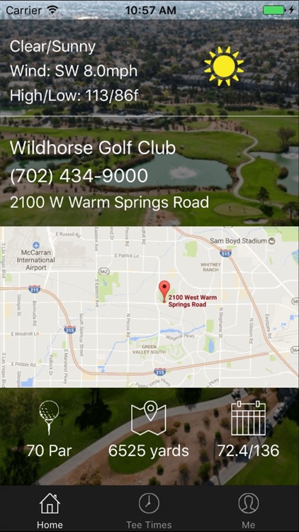 Wildhorse Golf Club Tee Times