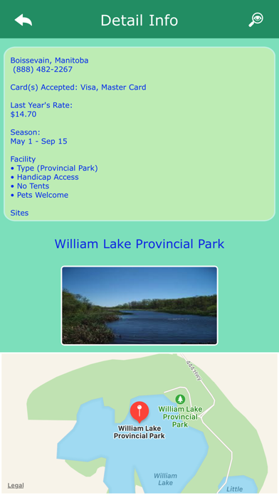 Manitoba Campgrounds Guide screenshot 3