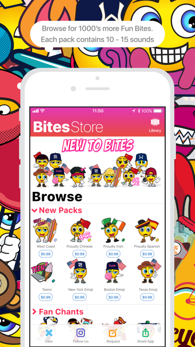 Bites - Emoji Sound Bites screenshot 4
