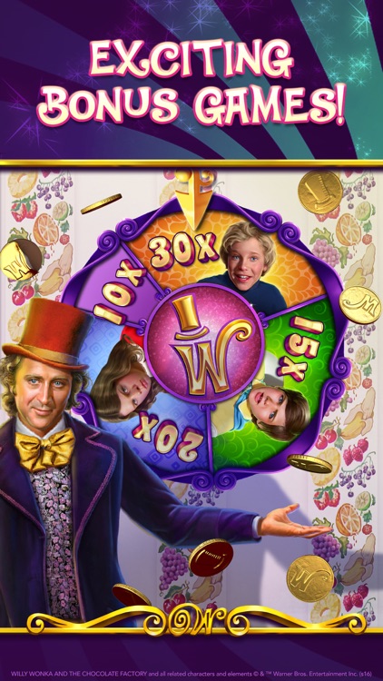 Willy wonka slots on facebook