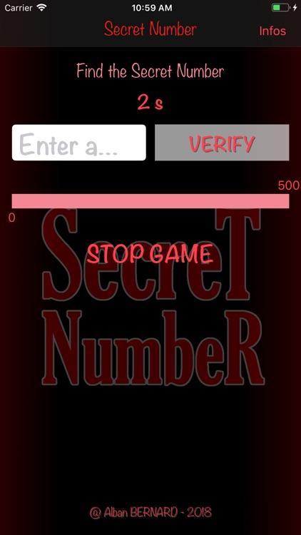 SecreT NumbeR