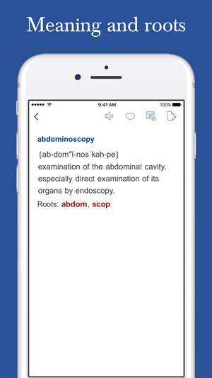 Medical Roots Dictionary(圖4)-速報App