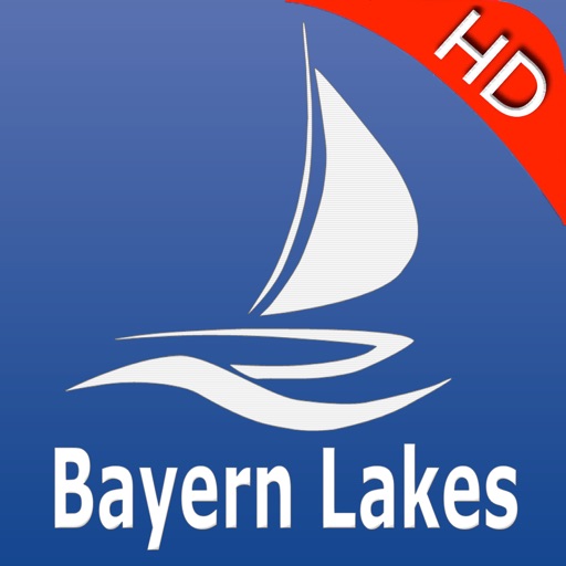 Bavaria Lakes GPS Charts Pro icon