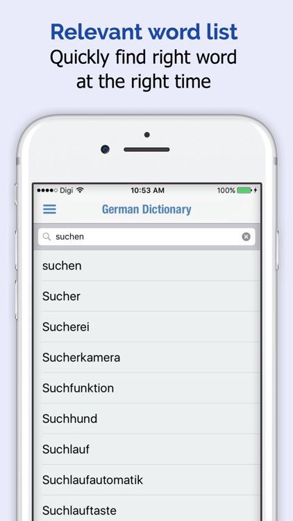 German Dictionary Elite