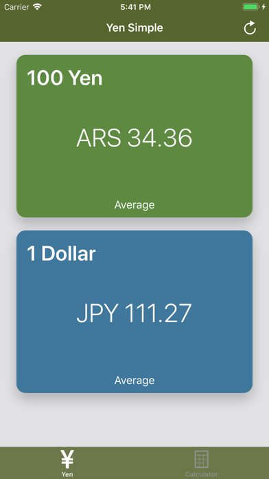 Yen Simple screenshot 2