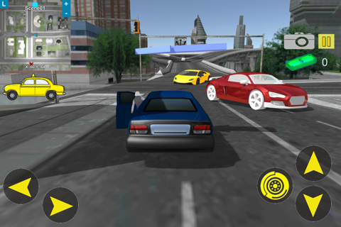 Modern Taxi in City 3D screenshot 4