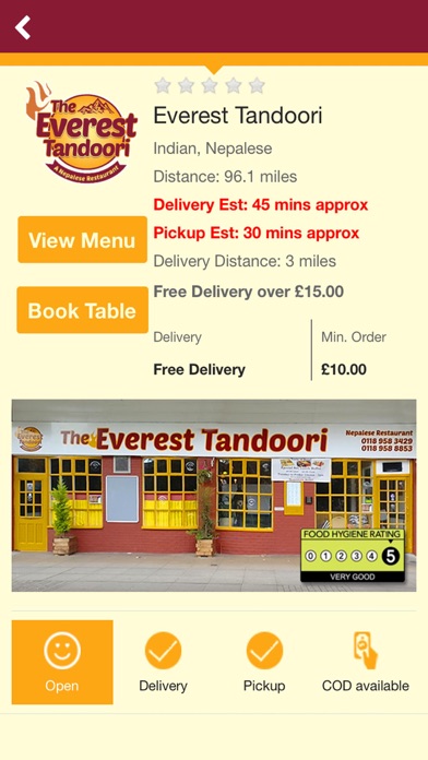 How to cancel & delete Everest Tandoori Restaurant from iphone & ipad 2