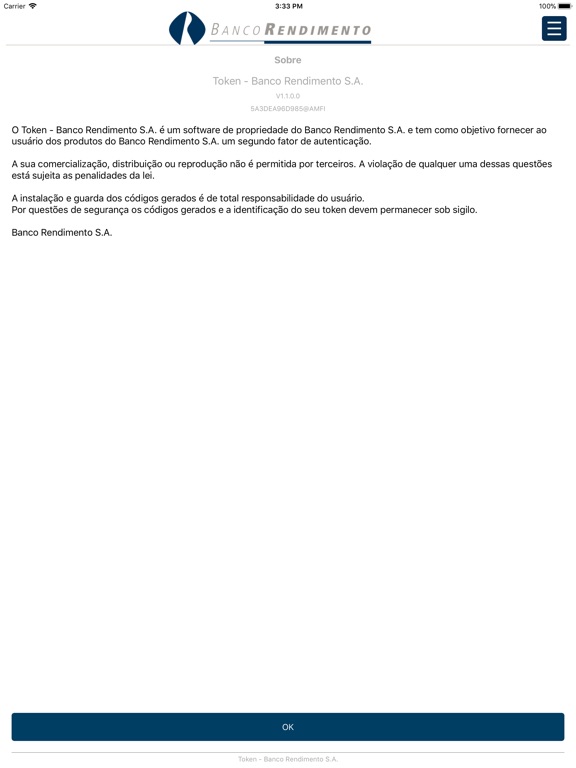 iPad Image of Token Rendimento