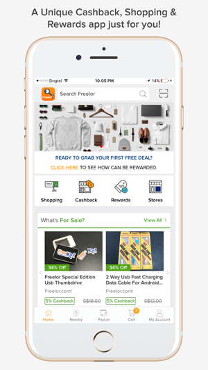 Freelor - Shopping & Cashback