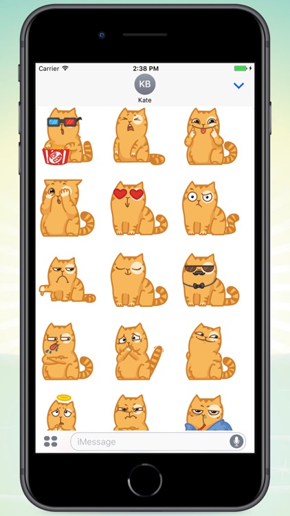 Red Cat! Stickers