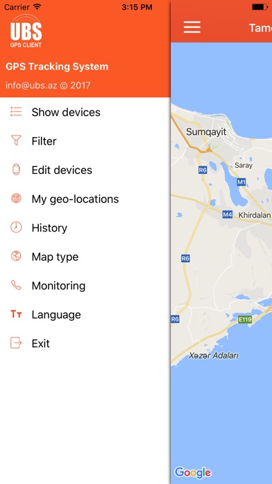 UBS GPS Client screenshot 3