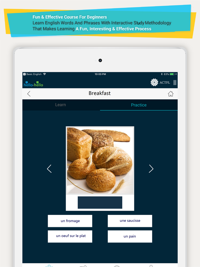 Learn French Vocabulary HH