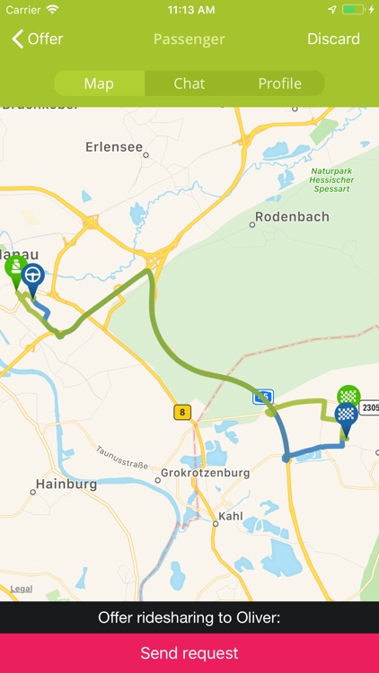 flinc - Ridesharing screenshot-4