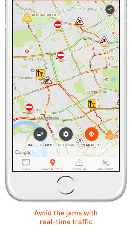 RAC Route Planner UK
