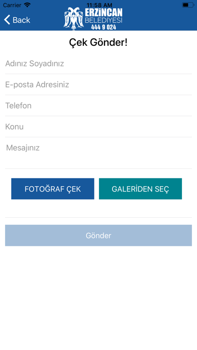 Erzincan Belediyesi screenshot 4