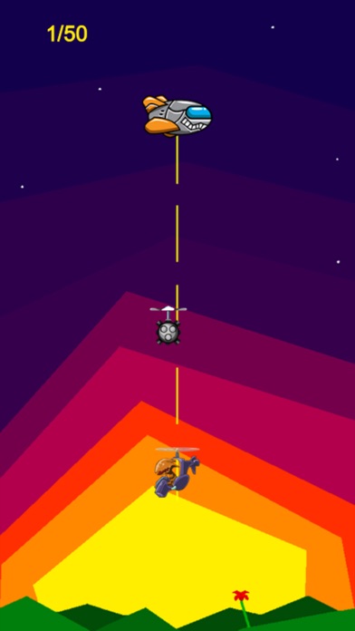 Alien Flying Helicopter Avoid Obstacles Spacecraft screenshot 2