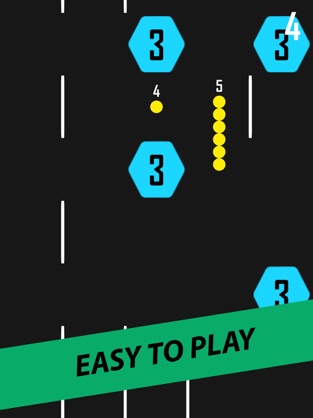 Ball Attack Hexa Block, game for IOS