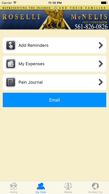 Roselli McNelis Law Personal Injury Help App