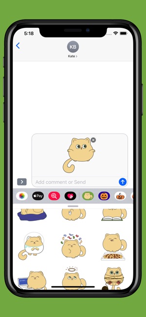 Funny Cat emoji - stickers(圖4)-速報App