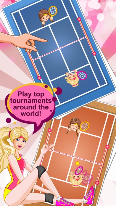Amazing Princess Tennis Pro screenshot 4
