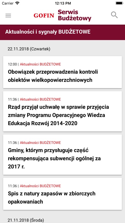 GOFIN Serwis Budżetowy