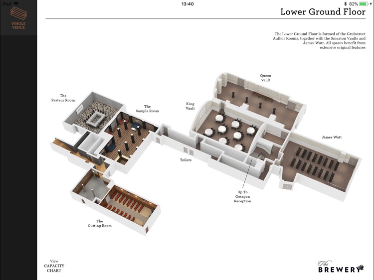 The Brewery 3D Floor Plans