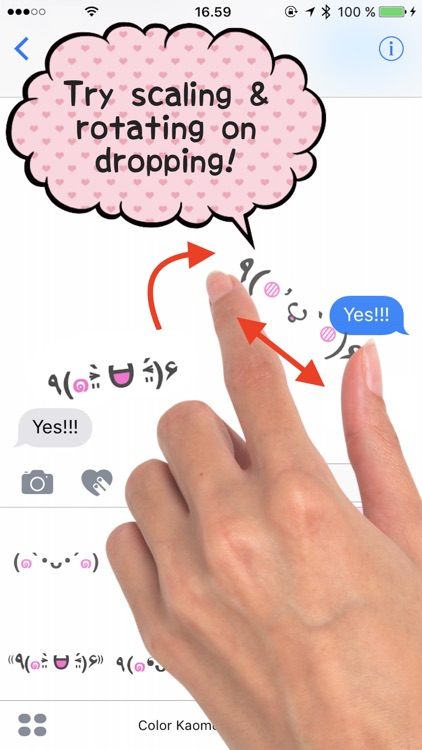 Color Kaomoji Selection screenshot-4