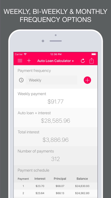 Auto Loan Calculator + screenshot-3