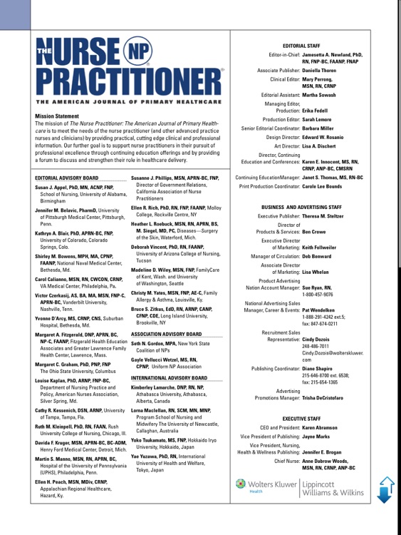 The Nurse Practitioner