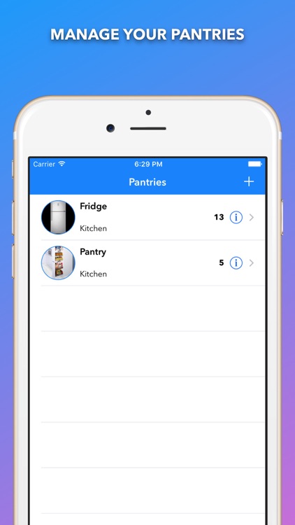 iPantry - Shopping List