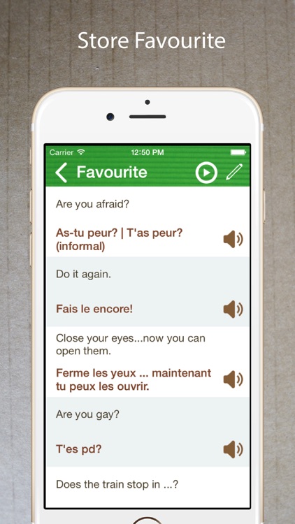 Learn French Phrasebook Pro + screenshot-3