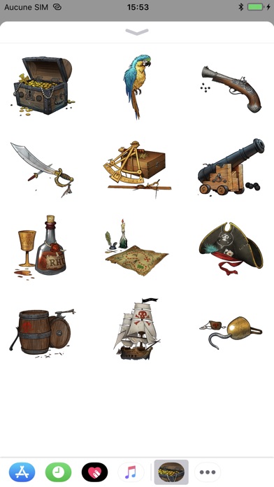 Pirate Sticker Pack screenshot 2