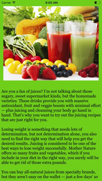 Juice Recipes Encyclopedia