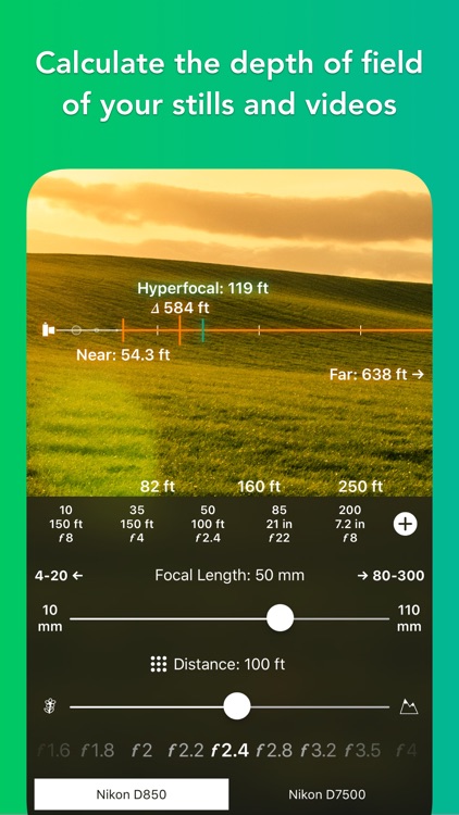 FocusFinder DoF Calculator screenshot-0