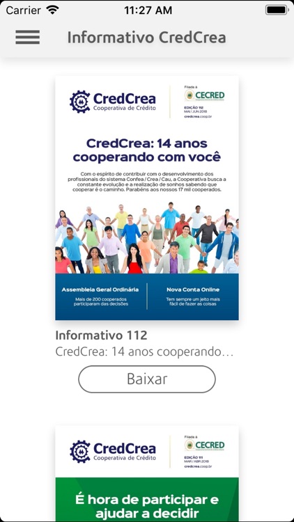 Informativo CredCrea