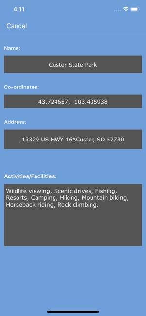 South Dakota State Parks map!(圖2)-速報App