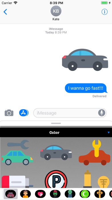 ファストカーステッカーのスクリーンショット1 ファストカーステッカーのスクリーンショット1