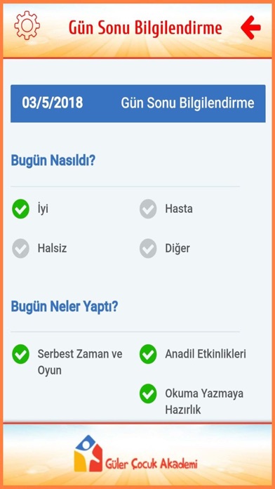 How to cancel & delete Güler Çocuk Akademi from iphone & ipad 2