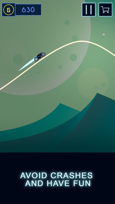 Neon Cycle Rider screenshot 4