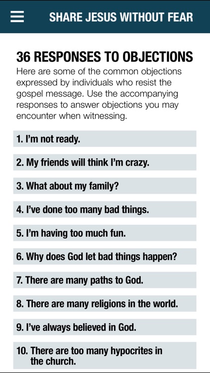 Share Jesus Without Fear